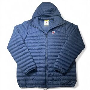 Men's Blue Puffer Jacket